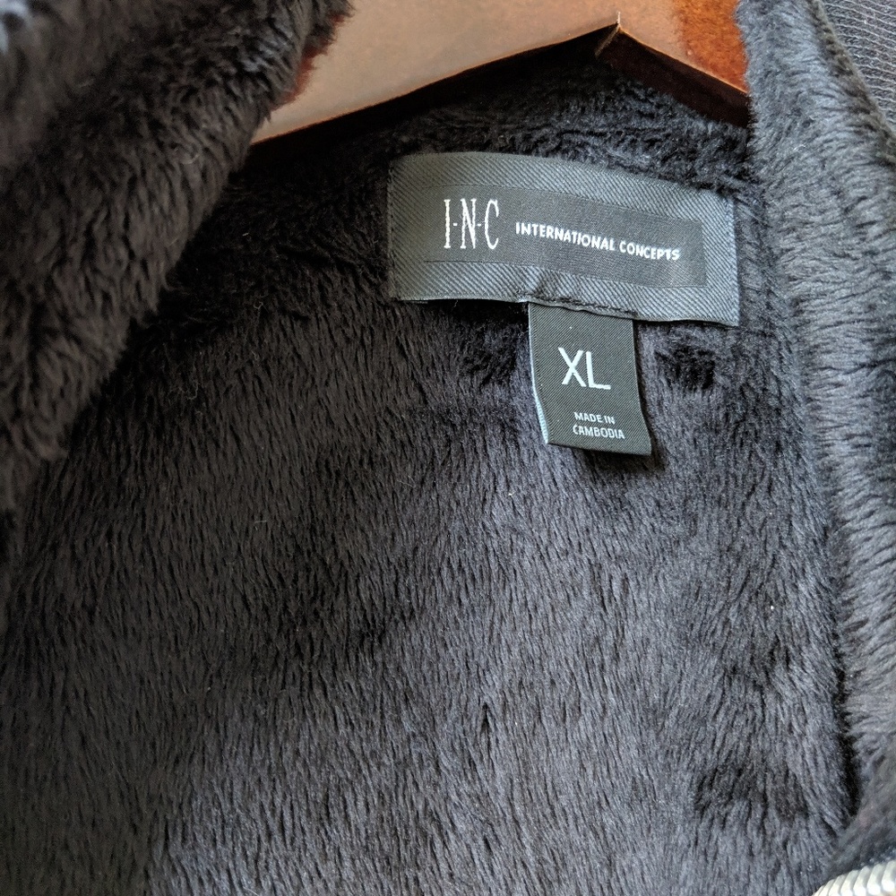 INC International Concepts Mens Casual Knit Jacket - Picture 2 of 5